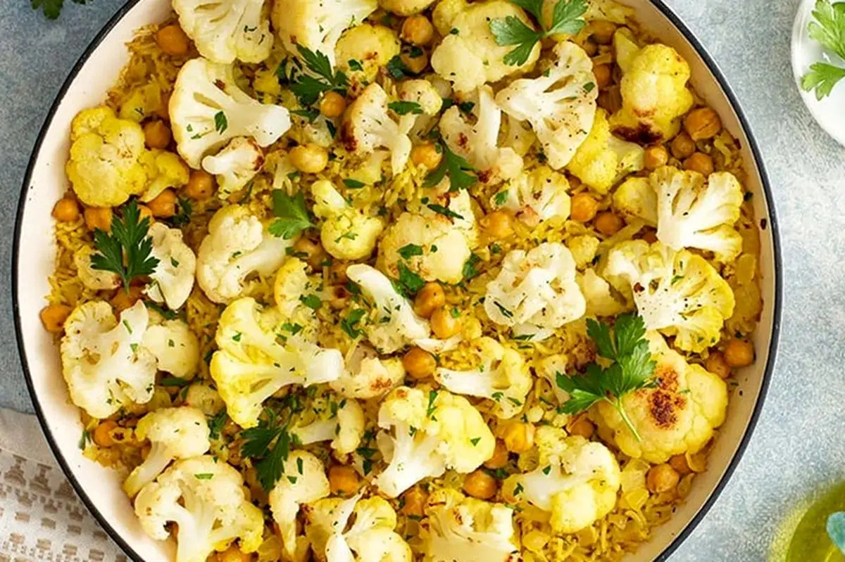 گل کلم پلو؛ ترکیب شگفت‌انگیز و متفاوت پلوهای مخلوط که نباید از دست بدهید!