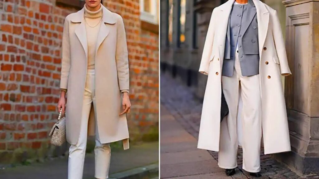 ۱۵ مدل پالتو استخوانی پاییزه که استایل شما را به اوج زیبایی می‌رساند