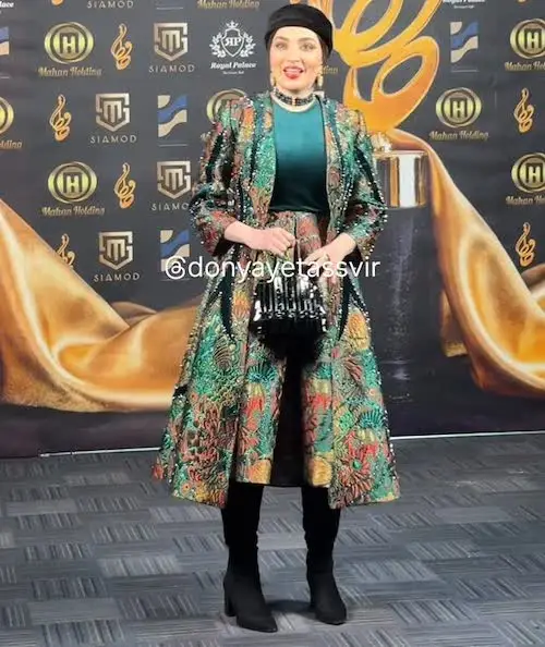 بهنوش طباطبایی در جشن حافظ ۱۴۰۴