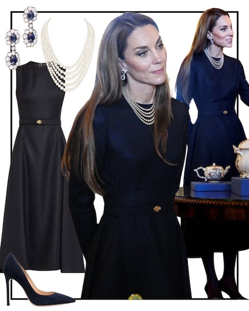 کیت میدلتون در میزبانی از مقامات آلمان