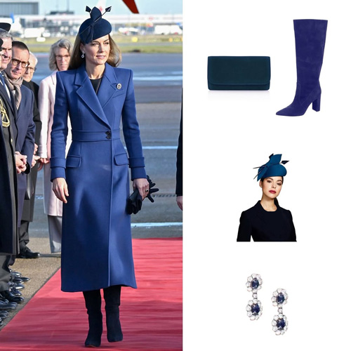 کیت میدلتون در میزبانی از مقامات آلمان