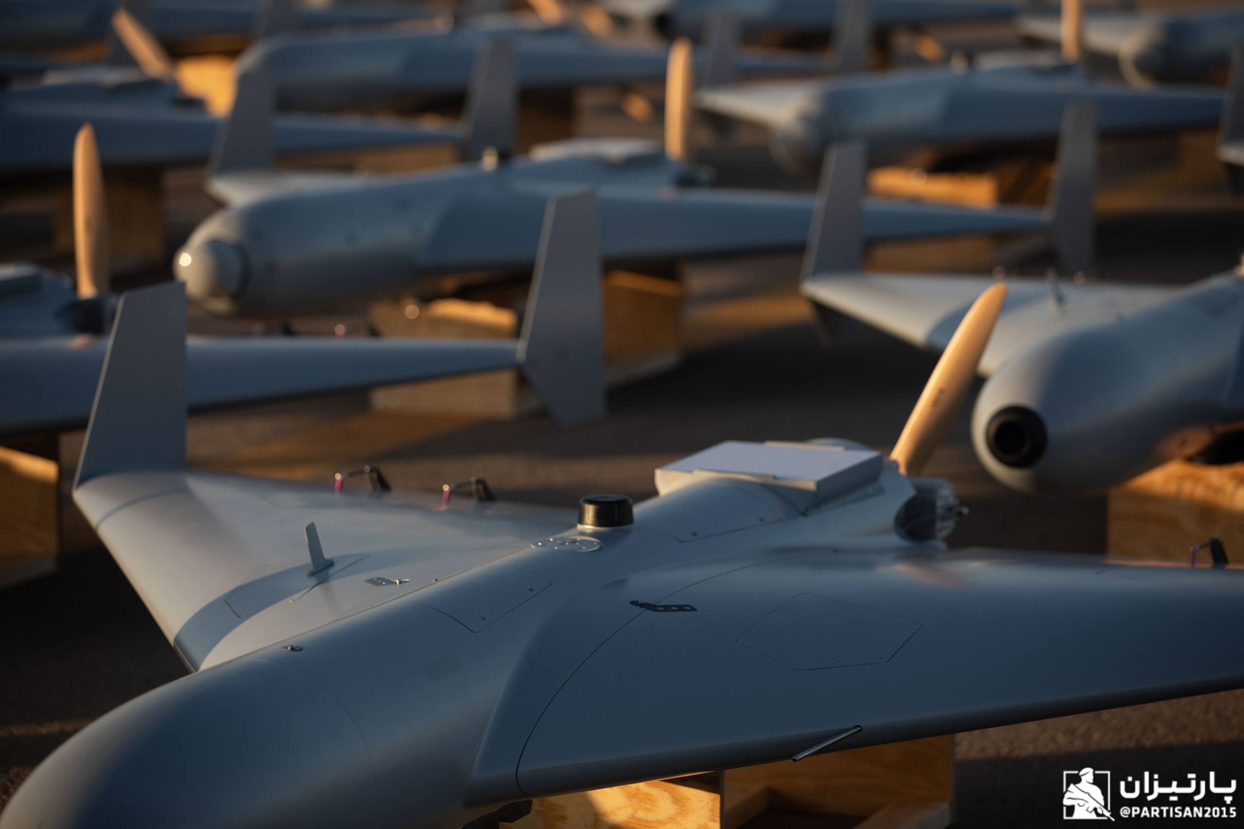 پهپادهای انتحاری «LUCAS» مشابه آمریکایی شاهد-۱۳۶