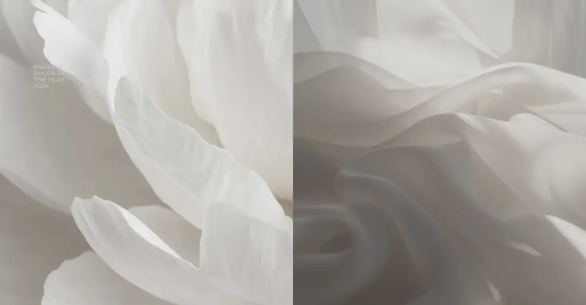 رنگ سال ۲۰۲۶ چگونه استایل شما را متحول می‌کند؟ راز Cloud Dancer را کشف کنید!