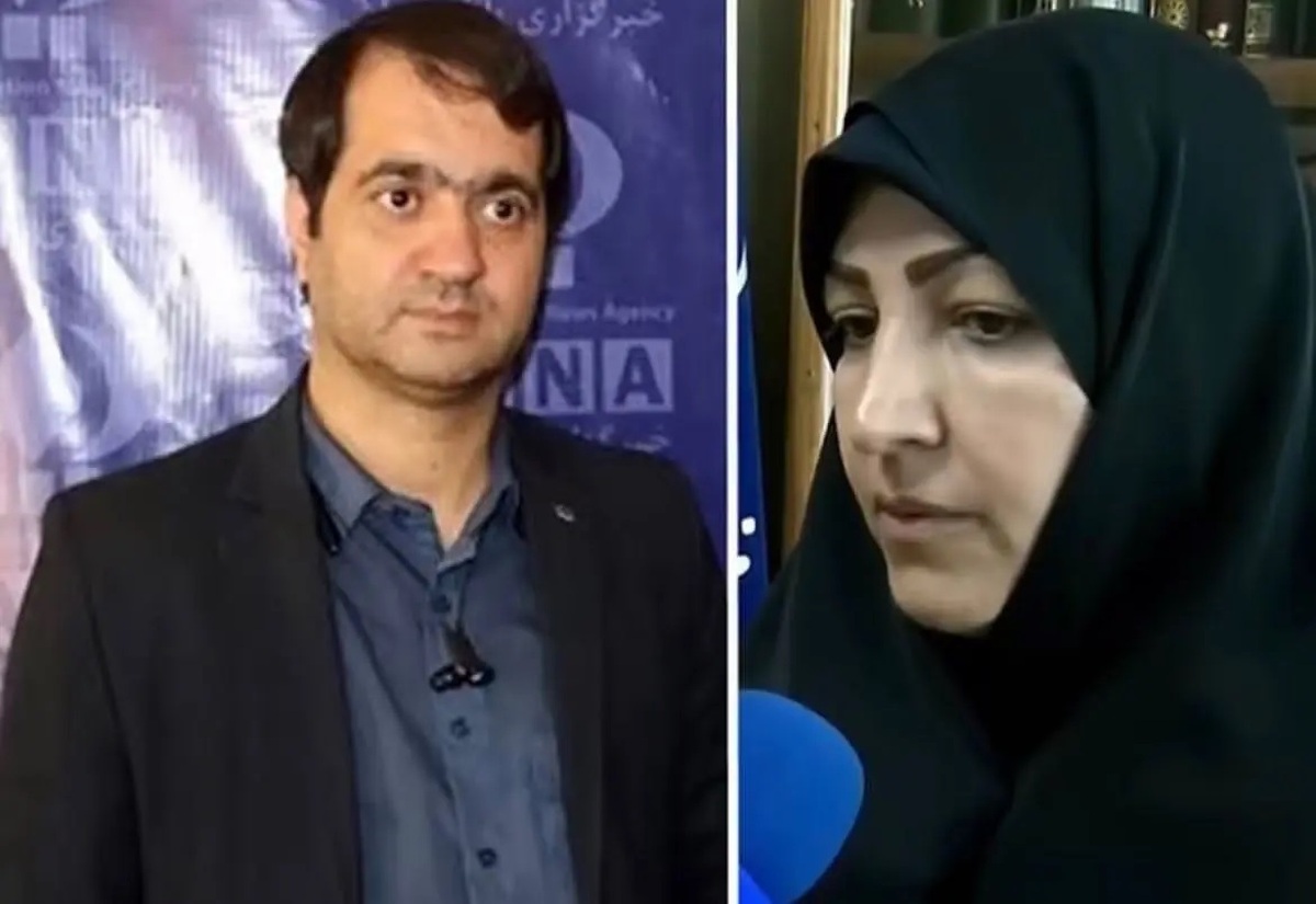 رضا میرزایی و همسرش مرضیه یونسی سرپرست تعزیرات همدان