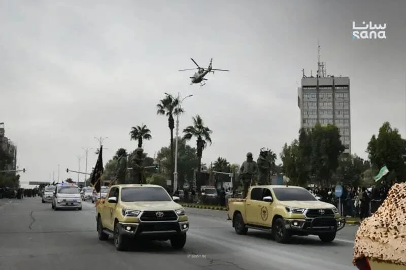 جشن های اولین سالگرد سقوط بشار اسد - سوریه