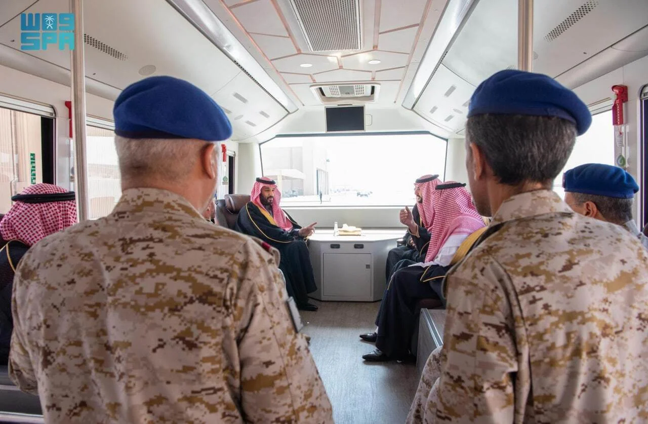 افتتاح پایگاه جدید نیروی هوایی عربستان سعودی (+عکس)