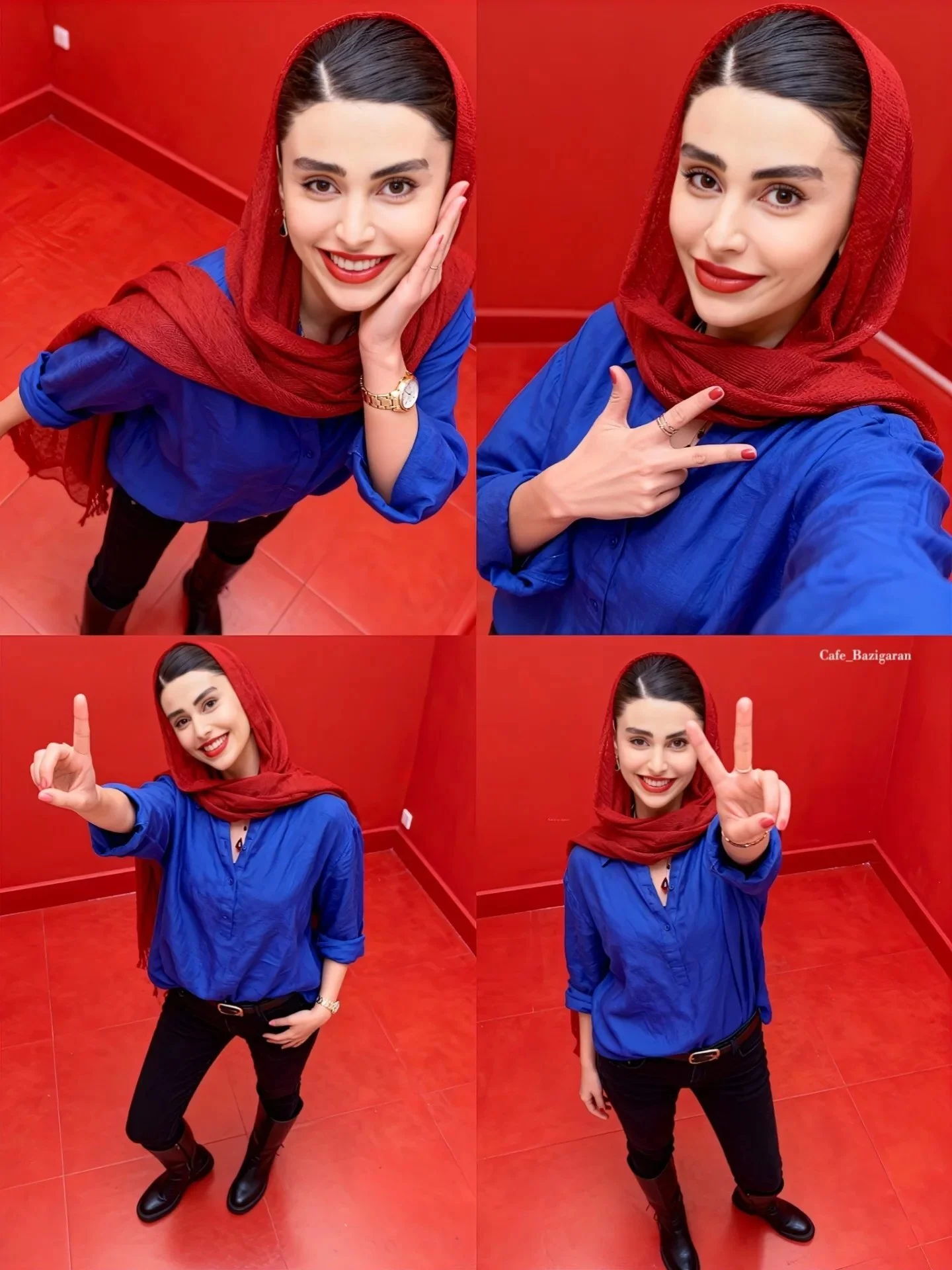 عکس پرتره لاله مرزبان، بازیگر جوان سینما و تلویزیون ایران