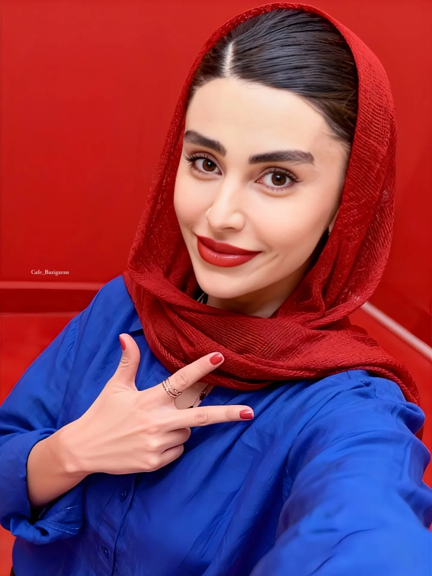 عکس پرتره لاله مرزبان، بازیگر جوان سینما و تلویزیون ایران