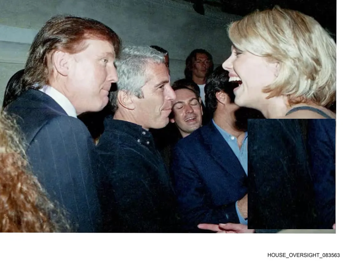 ترامپ در کنار اپستین ترامپ در کنار اپستین