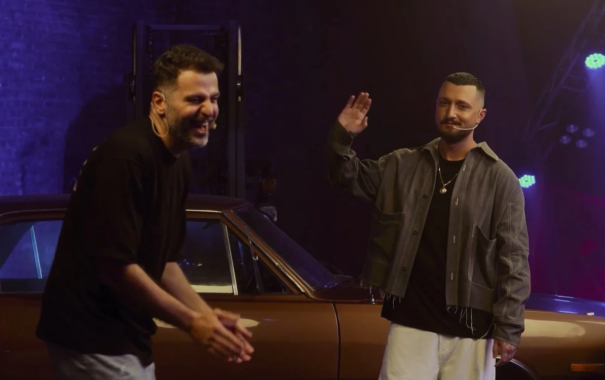 محمدرضا شایع و علی ضیا محمدرضا شایع و علی ضیا در برنامه «گنگ»