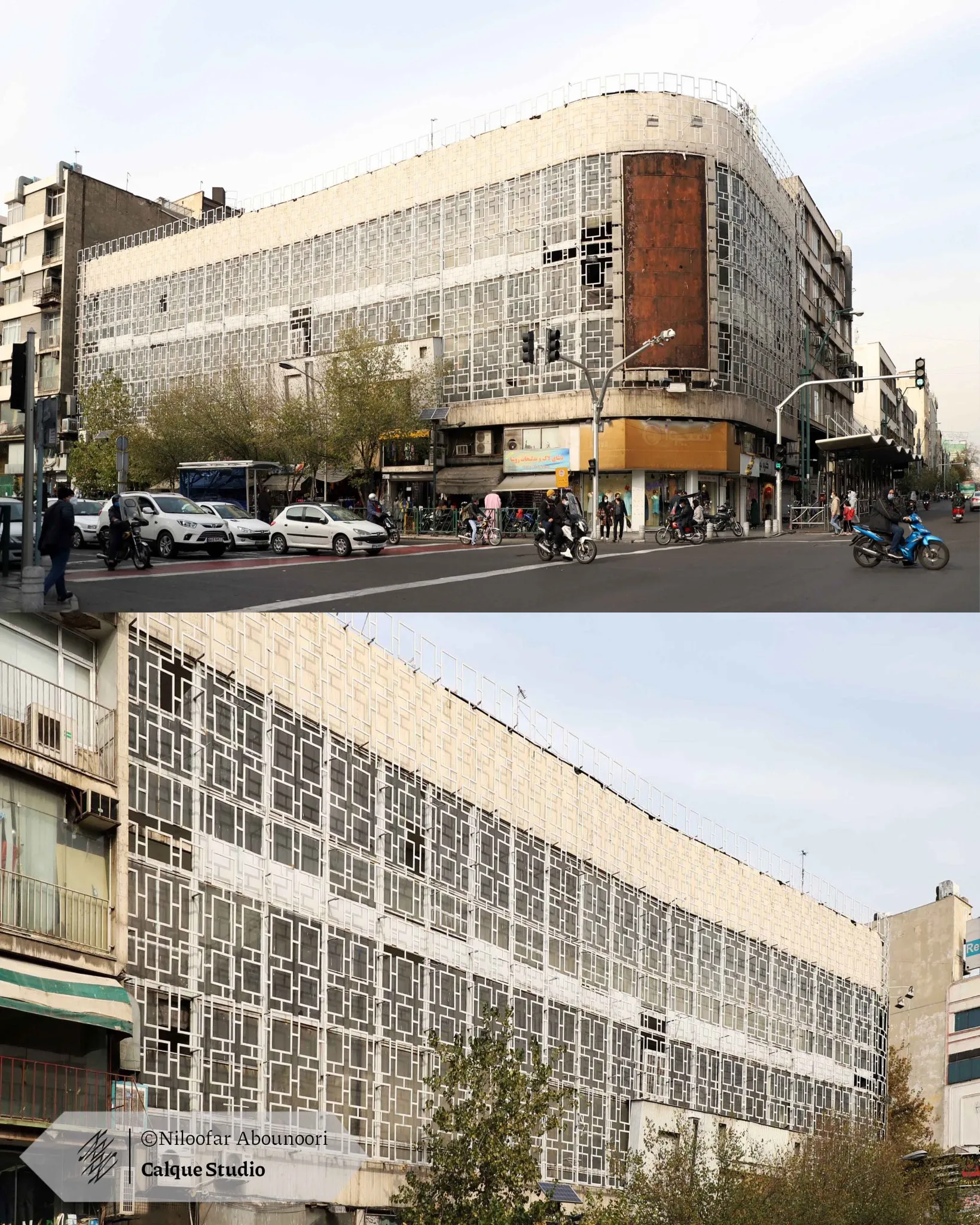 نمای بیرونی سینما آسیا نمای بیرونی سینما آسیا