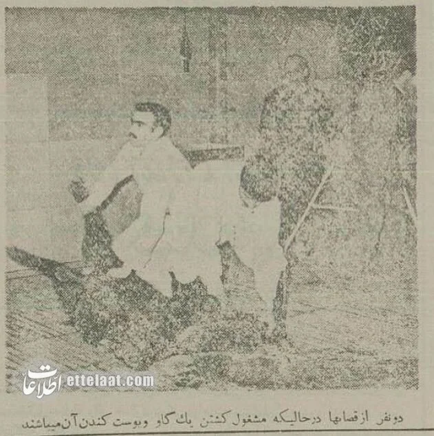 کشتارگاه صنعتی تهران در محل کنونی فرهنگسرای بهمن