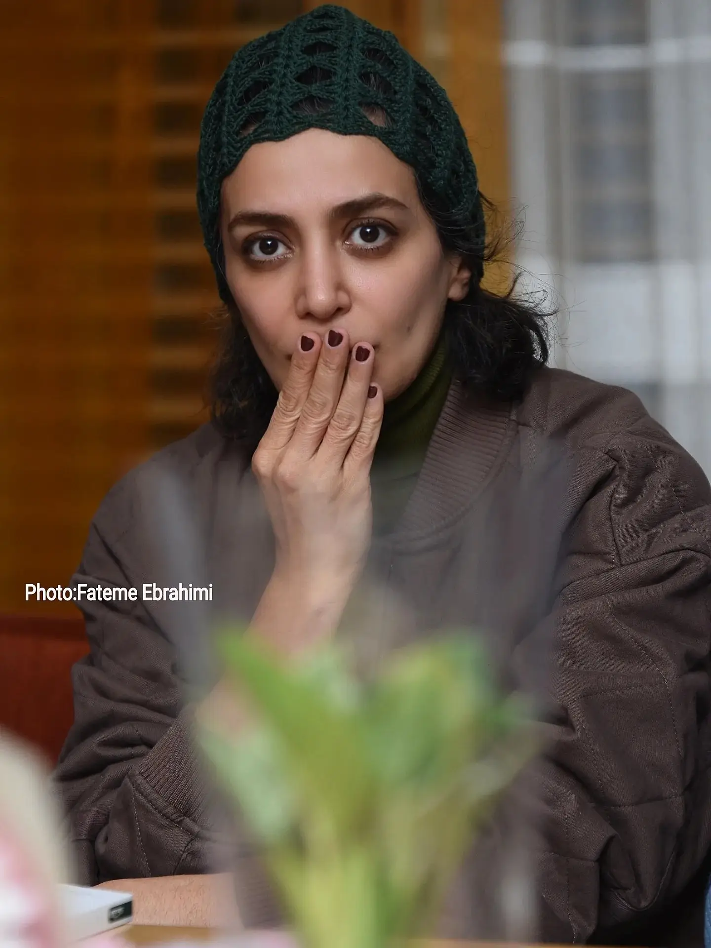 الهام کردا در رونمایی از کتاب فضای خالی از انتشارات فکر نو