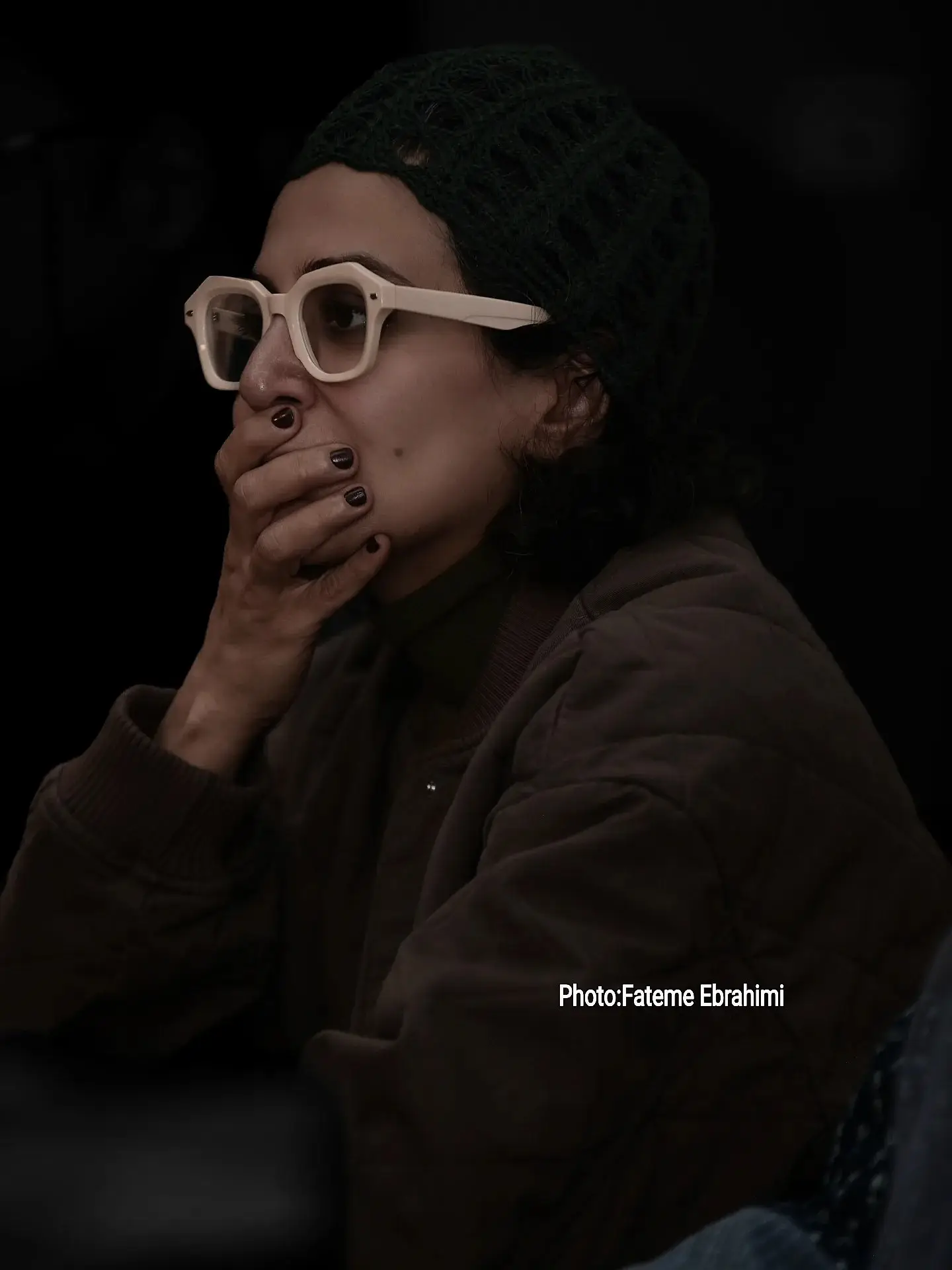 الهام کردا در رونمایی از کتاب فضای خالی از انتشارات فکر نو