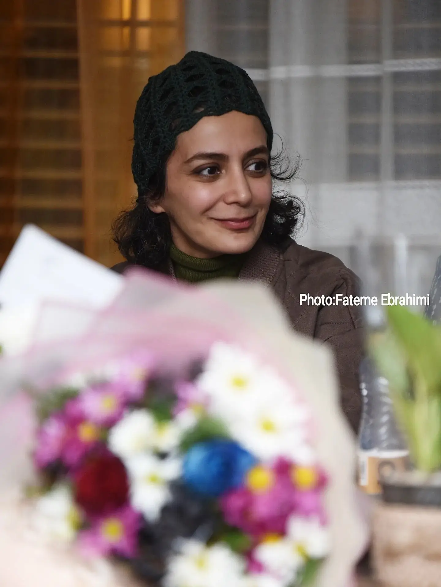 الهام کردا در رونمایی از کتاب فضای خالی از انتشارات فکر نو