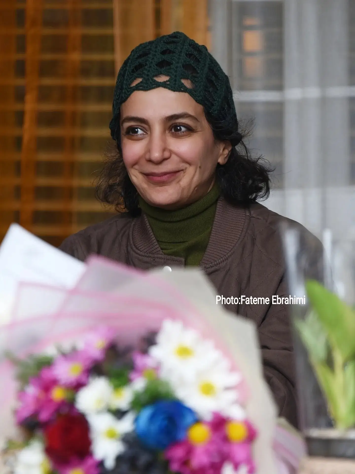 الهام کردا در رونمایی از کتاب فضای خالی از انتشارات فکر نو