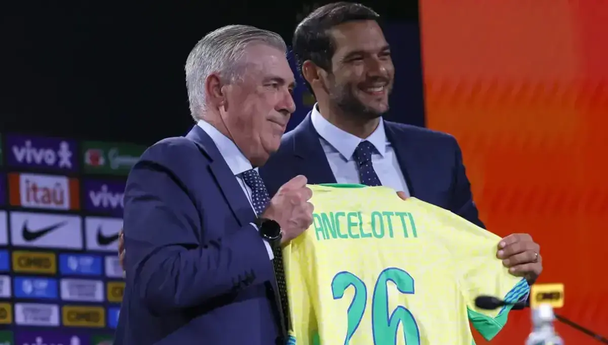 برزیل و آنچلوتی وارد مذاکره‌ای تاریخی برای تمدید قرارداد تا ۲۰۳۰ شدند!