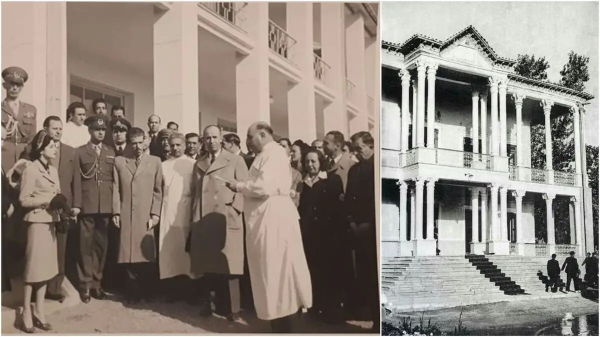 در سال ۱۳۱۶ آسایشگاه سل شاه‌آباد در محل کاخ دارآباد افتتاح شد (عکس)