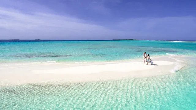 زوجی بی دغدغه در کنار ساحل؛ آسایشی که رهاورد استقلال مالی و بازنشستگی زودتر از موعد است.