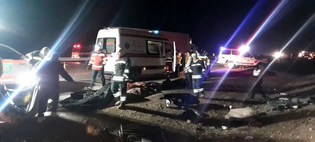 هویت ۹ قربانی واژگونی دلخراش اتوبوس در جاده اصفهان-نطنز فاش شد