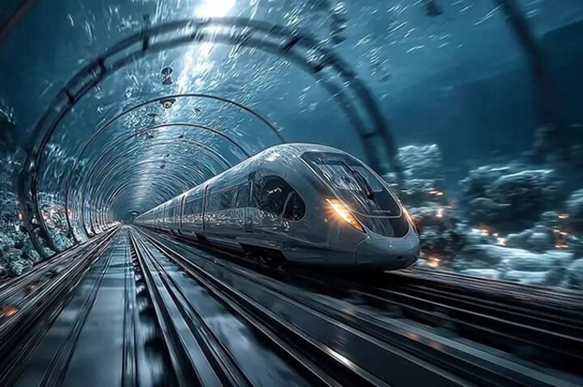 تونل فوق‌سریع ۷۶ مایلی چین؛ سفر ۶ ساعته به ۴۰ دقیقه کاهش می‌یابد!