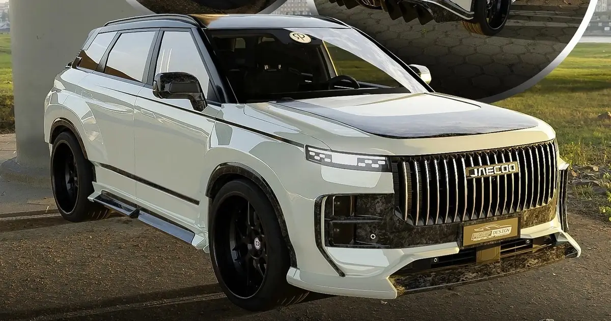 لوکانو ال7 با کیت بدنه اسپرت؛ شباهتی حیرت‌انگیز به لندروور دیسکاوری و رنجروور ایوک!