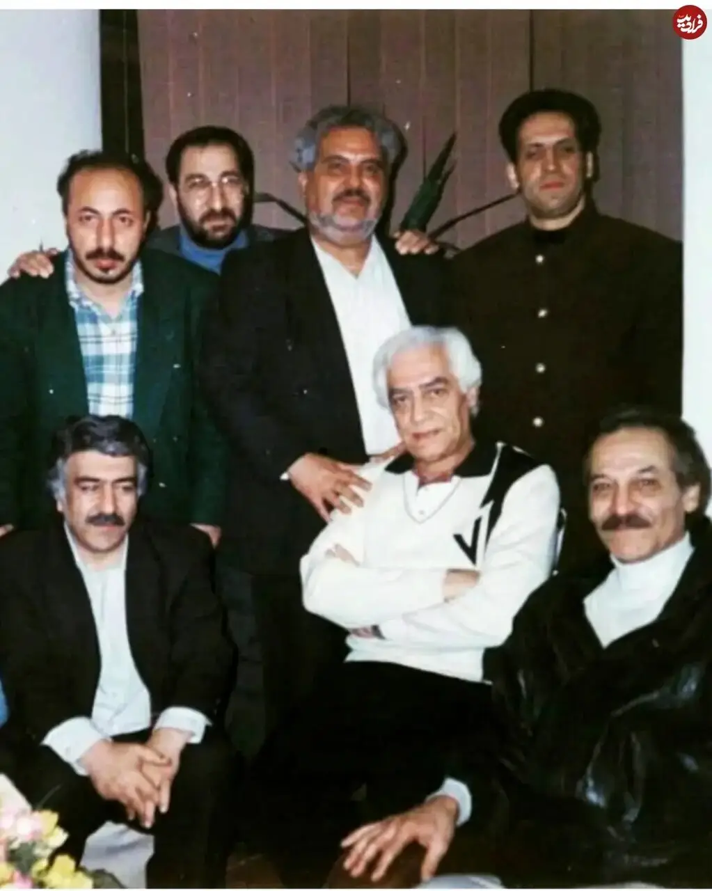 فردین و سیامک اطلسی در یک دورهمی دوستانه؛ دهه ۷۰