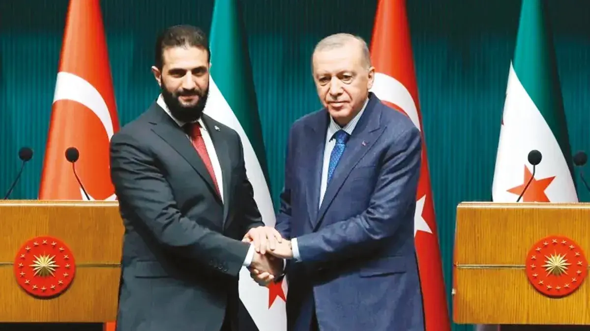 احمد شرع در پی لغو تحریم‌های سزار، از اردوغان چهره کلیدی تشکر کرد!