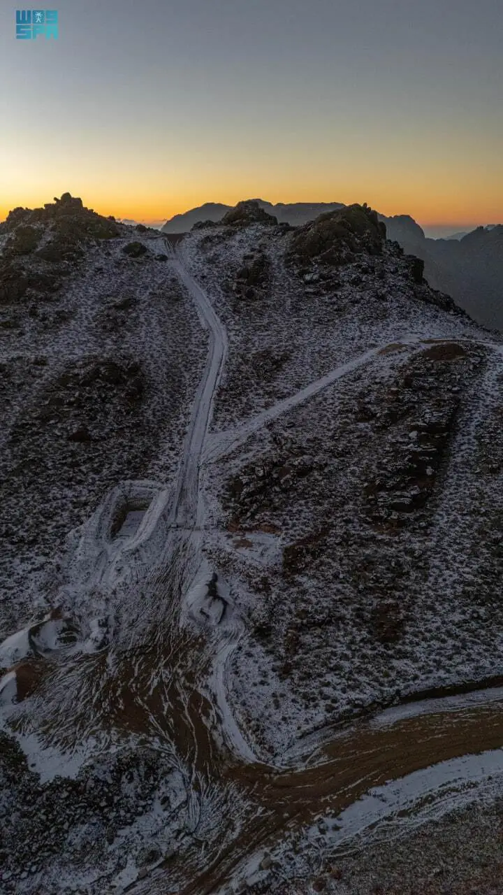 برف و یخ در عربستان سعودی