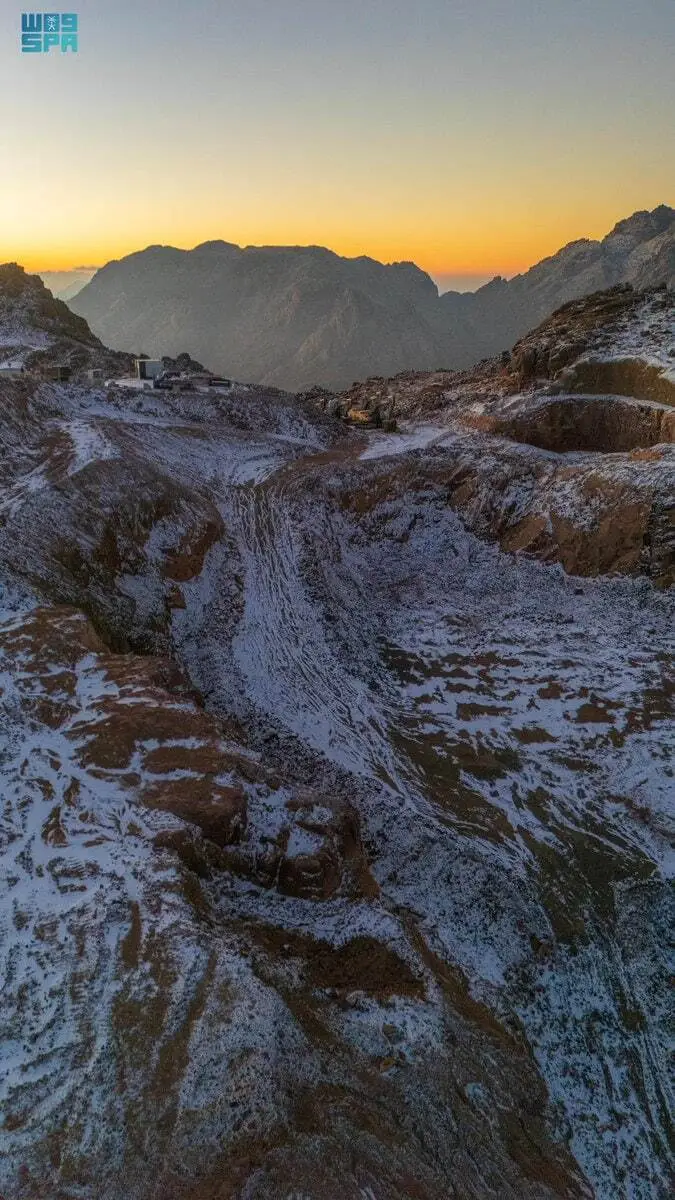 برف و یخ در عربستان سعودی