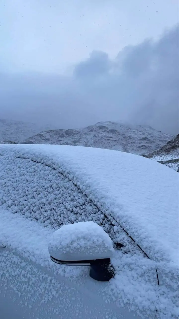 برف و یخ در عربستان سعودی