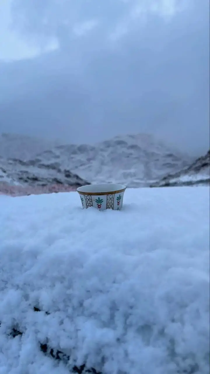 برف و یخ در عربستان سعودی