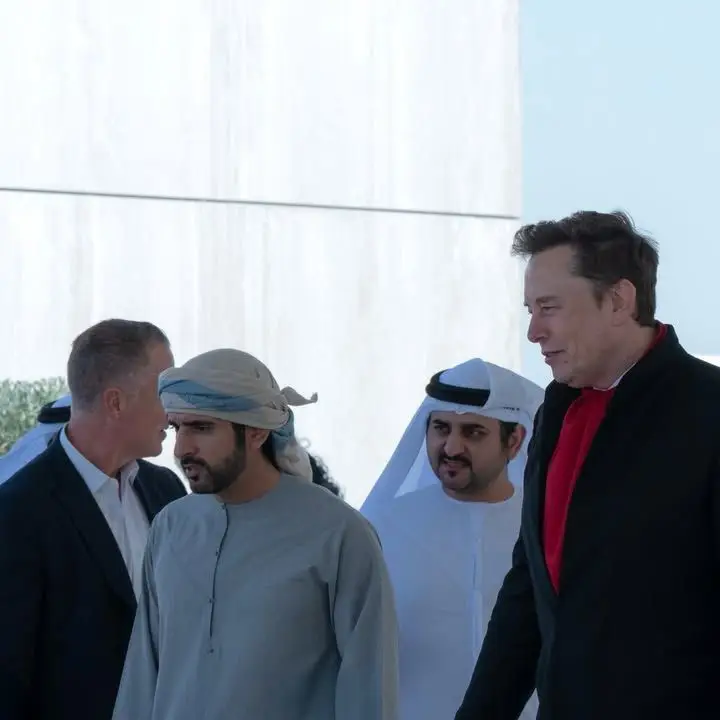سفر ایلان ماسک به دبی و دیدار با ولیعهد