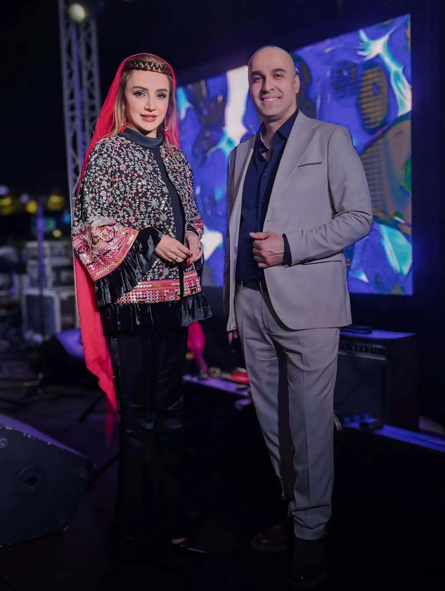 شبنم قلی‌خانی، شب یلدا در دبی