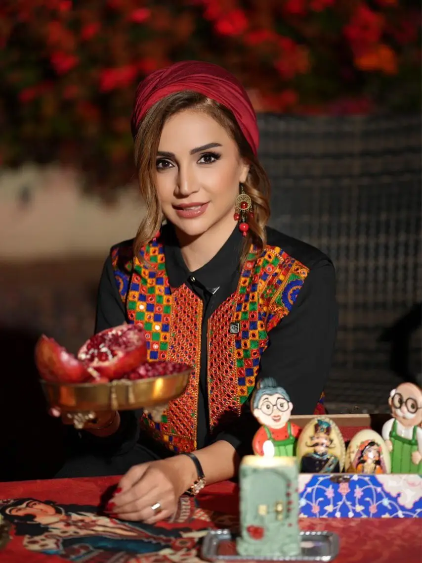 شبنم قلی‌خانی، شب یلدا در دبی