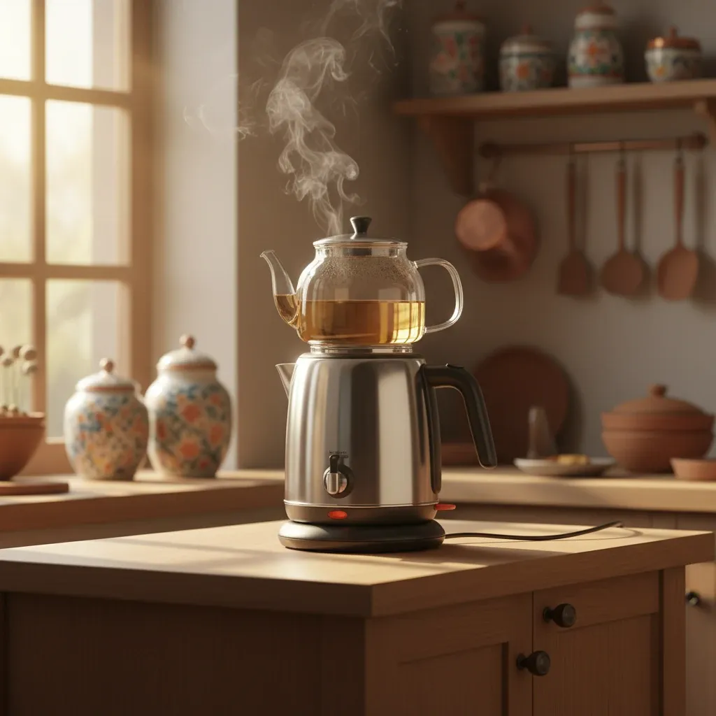 بوی بد چای‌ ساز