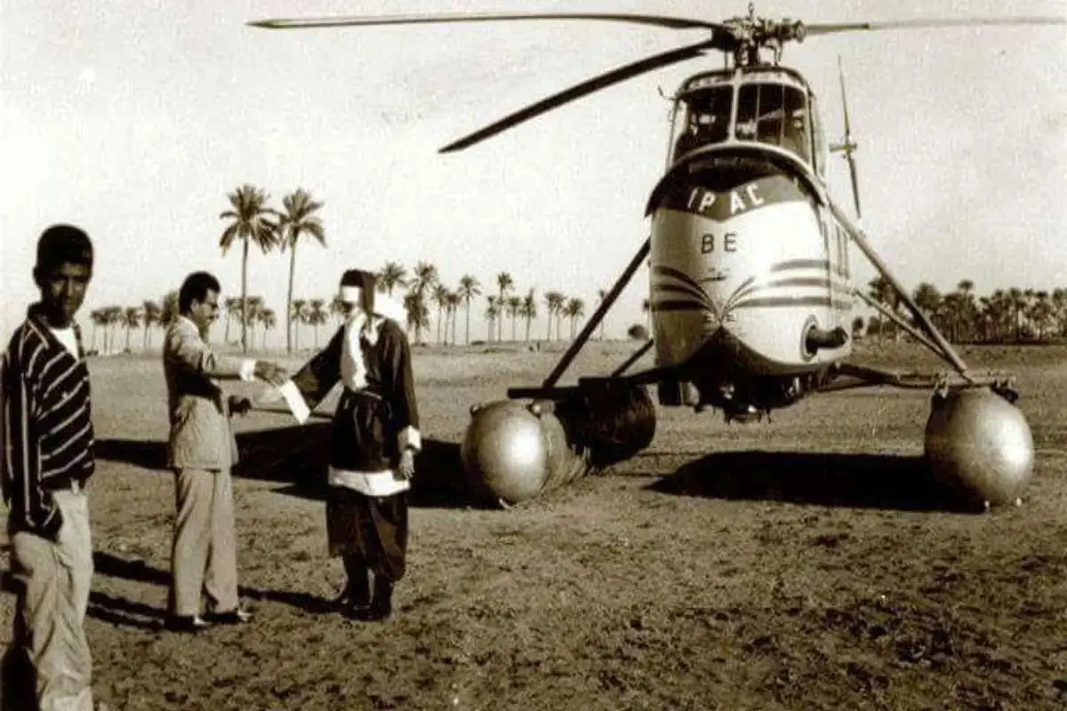 گودرزی مدیر و یکی‌ از قهرمانان گلف آبادان و بابا نوئل که همان عکاس معروف آبادان با نام