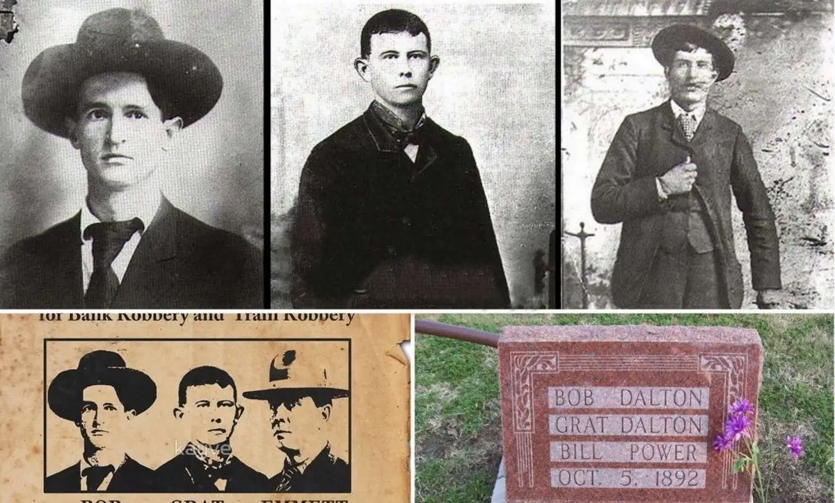 شگفتی از جسد برادران دالتون در عکس تاریخی؛ رازهایی که هرگز فاش نشد!