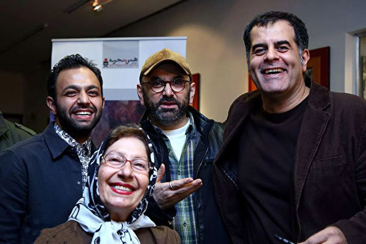 محسن امیریوسفی به همراه بازیگران فیلم آشغالهای دوست داشتنی