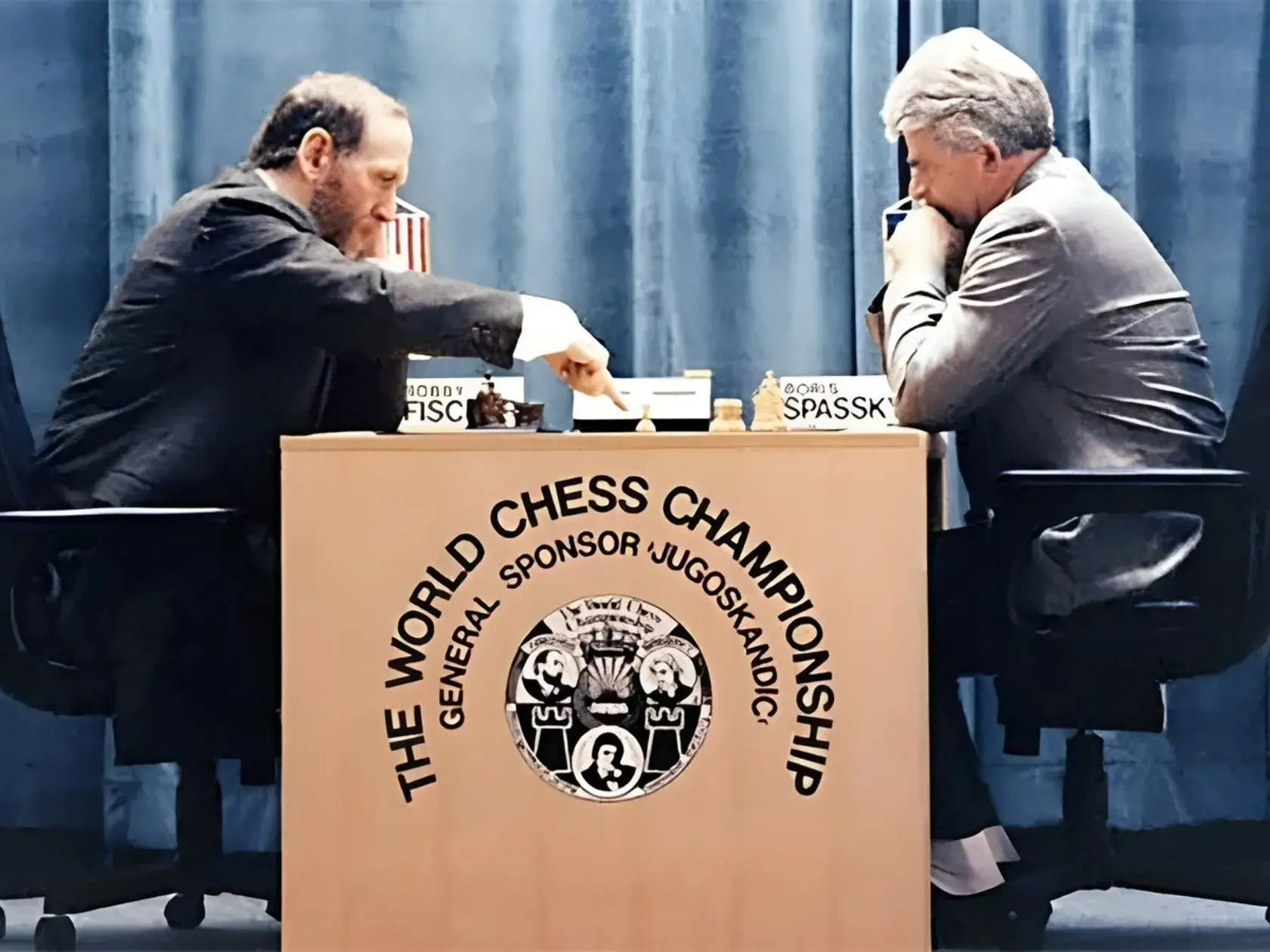  مسابقه شطرنج بابی فیشر و بوریس اسپاسکی سال ۱۹۹۲