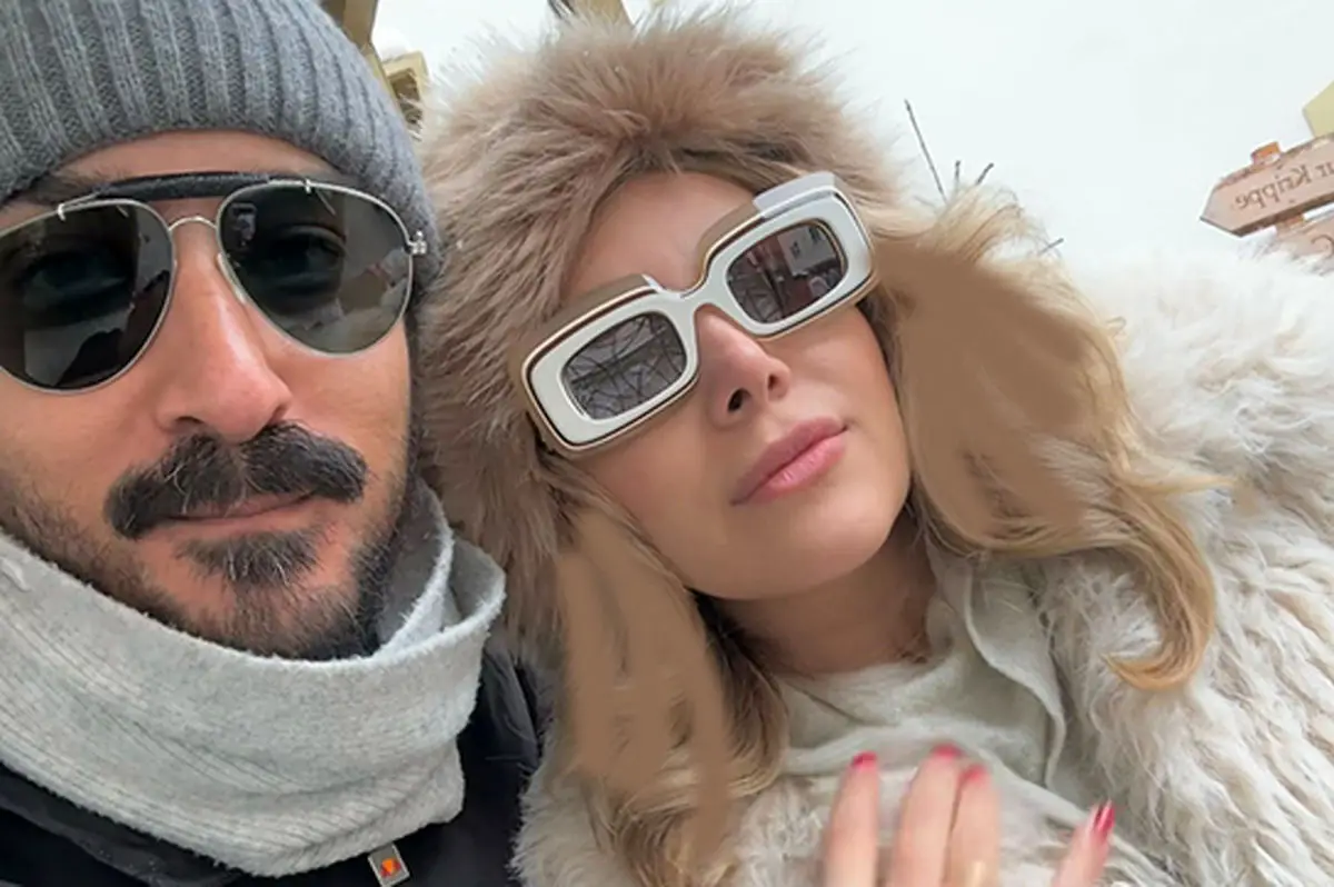 عکس| تفریح لاکچری رضا قوچان‌نژاد و سروین بیات( خواهر ساره بیات) در اتریش