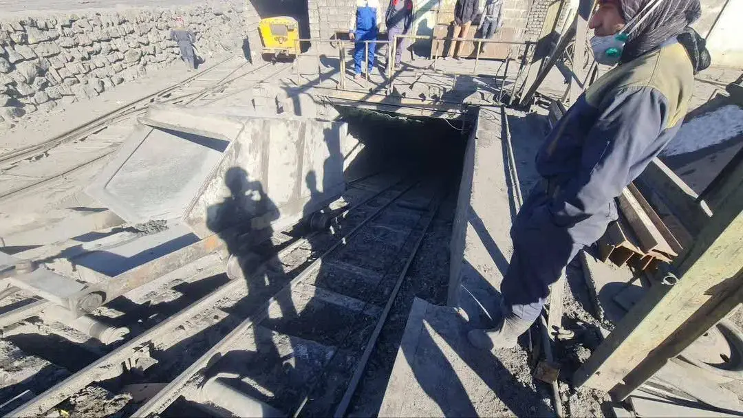 ریزش یک معدن سنگ‌آهن در بافق یزد