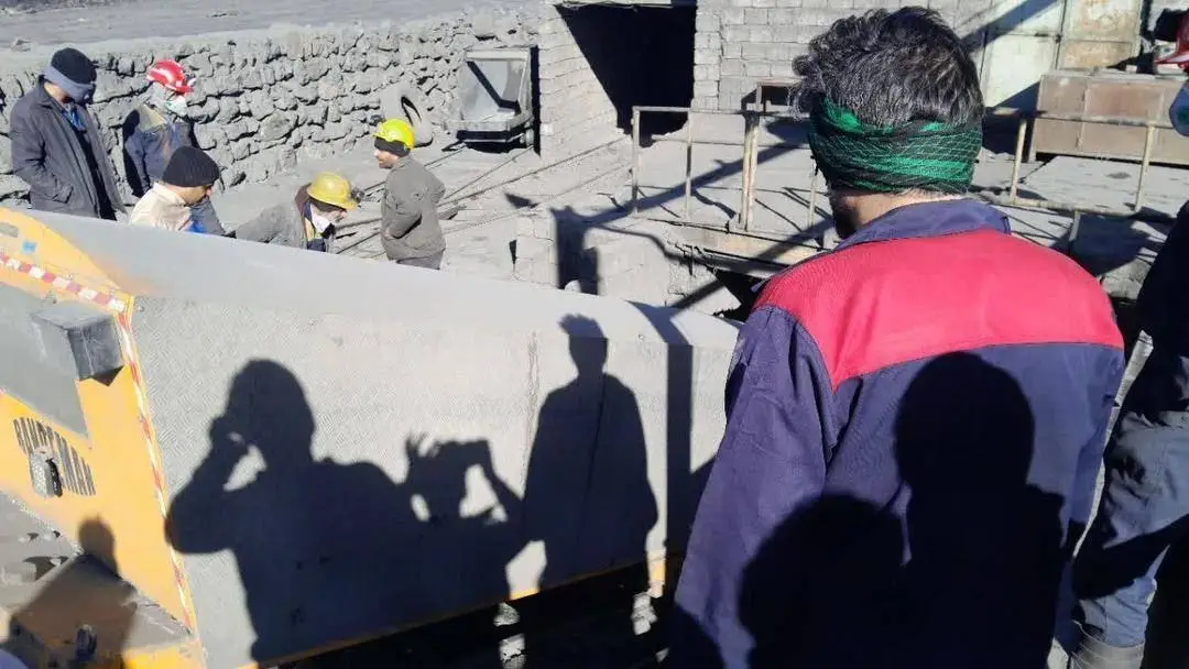 ریزش یک معدن سنگ‌آهن در بافق یزد