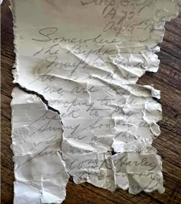 نامه سرباز جنگ