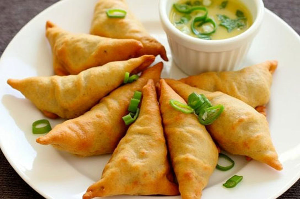 سمبوسه گیاهی و بدون روغن؛ پیش غذایی سالم که همه باید امتحان کنند!