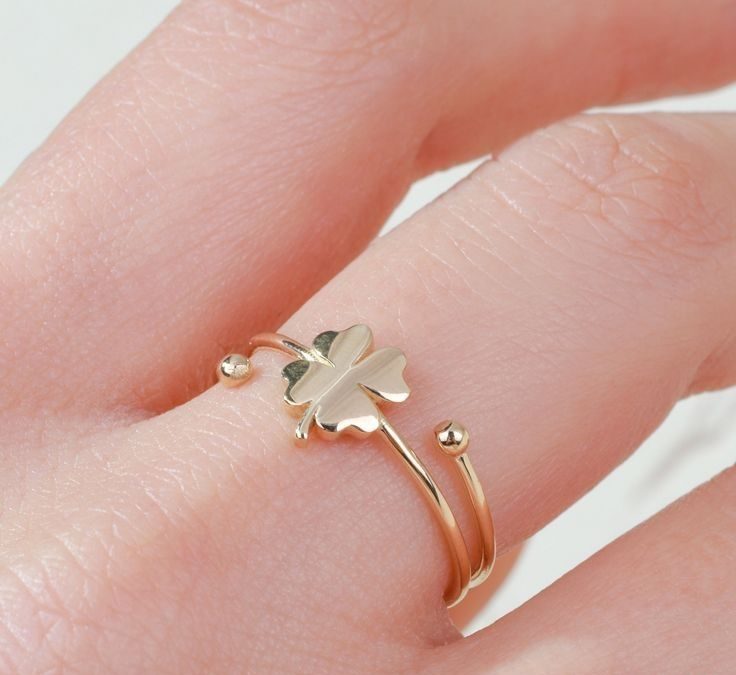 مدل انگشتر طلا بدون نگین شیک