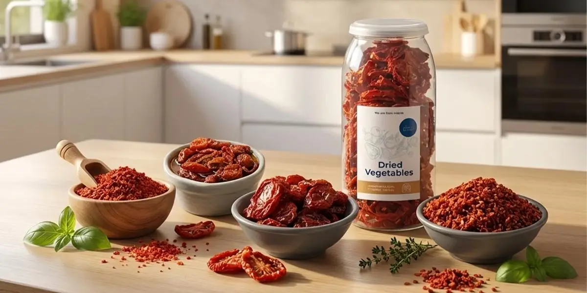 رستاد مارکت مرکز خرید گوجه خشک اسلایسی، گیلاسی، پودر گوجه، گرانول گوجه