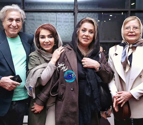 پالتوی قهوه‌ای نسرین مقانلو