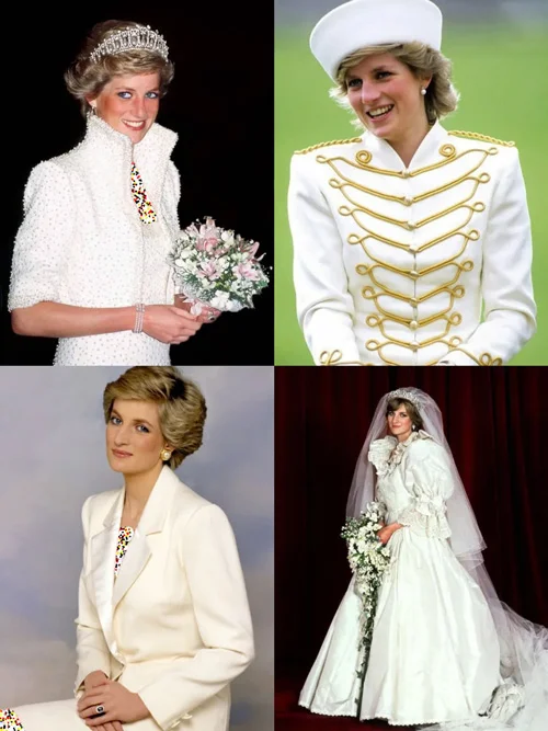 استایل‌های رنگارنگ پرنسس دایانا