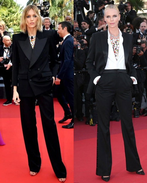 استایل با کت و شلوار مشکی